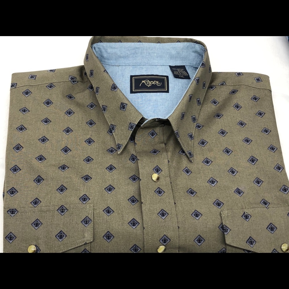 Roper Western Snap front shirt size XXL  2XL
